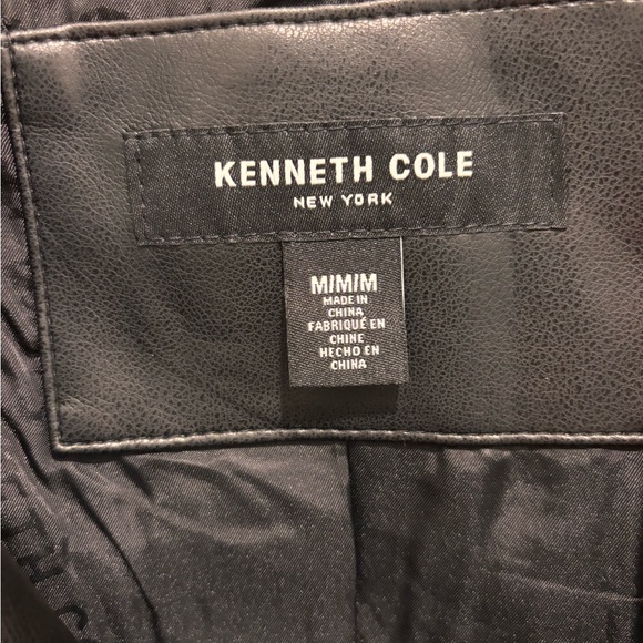 Kenneth Cole Faux Leather Jacket - Picture 2 of 7